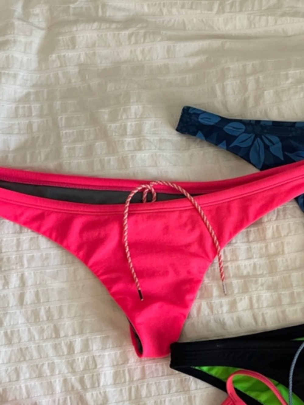 Jolyn Clothing Hot Pink Bottoms and black bottoms